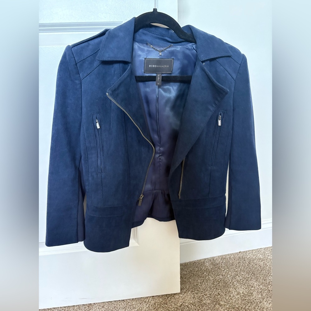 BCBG suede jacket